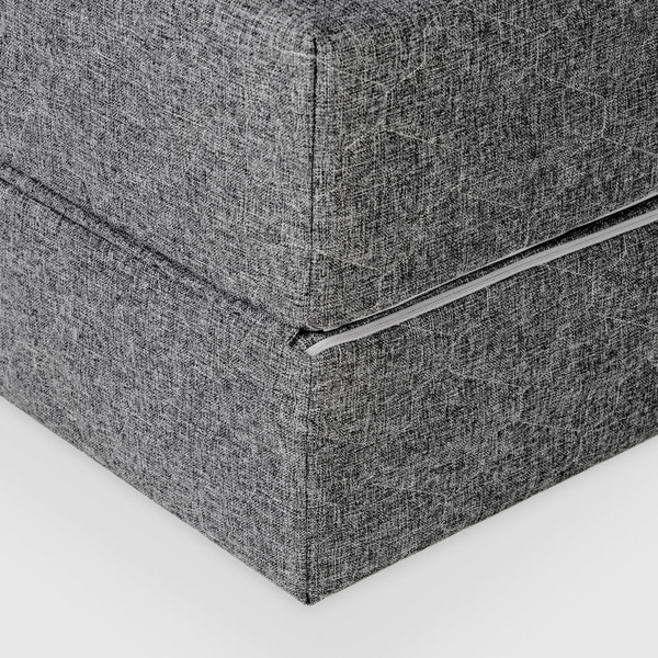 Изображение товара Бескаркасное кресло-кровать buyson BuyDream Тк. Madagaskar 07 202x70 (серый)