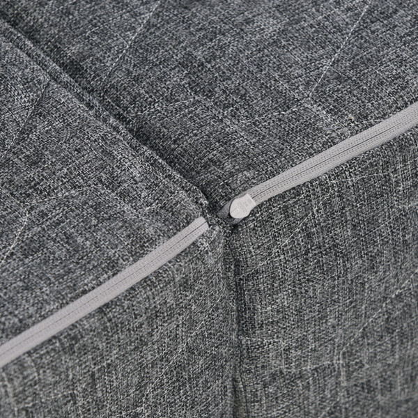 Изображение товара Бескаркасное кресло-кровать buyson BuyDream Тк. Madagaskar 07 202x70 (серый)