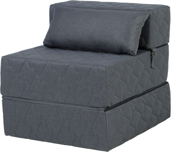 Изображение товара Бескаркасное кресло-кровать buyson BuyDream Тк. Laguna 997 202x70 (джинс)