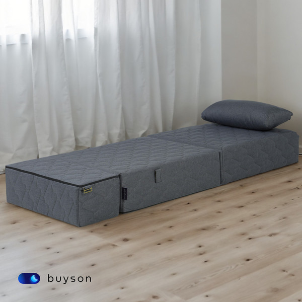 Изображение товара Бескаркасное кресло-кровать buyson BuyDream Тк. Laguna 997 202x70 (джинс)