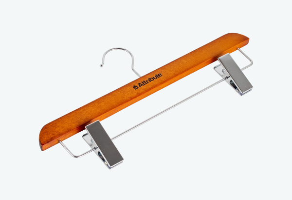 Изображение товара Деревянная вешалка-плечики Attribute Status AHO241