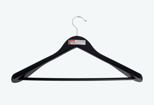 Изображение товара Деревянная вешалка-плечики Attribute Siluet Black AHP225