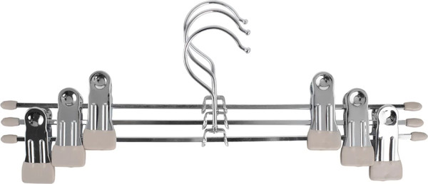 Изображение товара Набор металлических вешалок-плечиков Attribute Neo Matte Beige AHS072 (3шт)