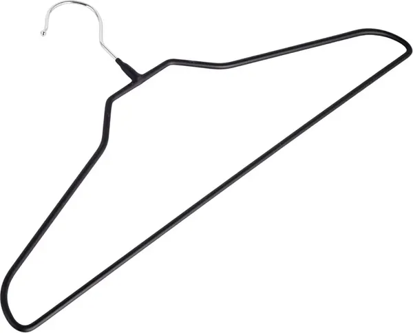 Изображение товара Набор деревянных вешалок-плечиков Attribute Neo Matte Black AHS221 (5шт)