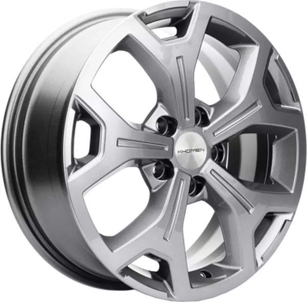 Изображение товара Литой диск Khomen KHW1710(2) Mercedes Vito 17x6.5" 5x112мм DIA 66.6мм ET 50мм (Gray)