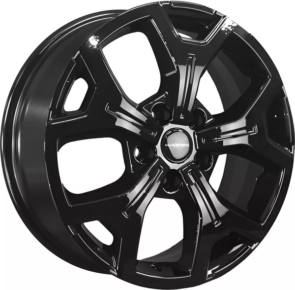 Изображение товара Литой диск Khomen KHW1710(2) VW Multivan 17x6.5" 5x120мм DIA 65.1мм ET 60мм (Black)