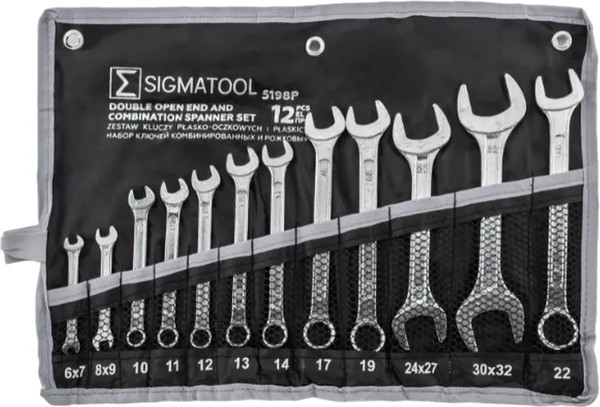 Изображение товара Набор ключей Sigmatool 5198P+2 (63428)