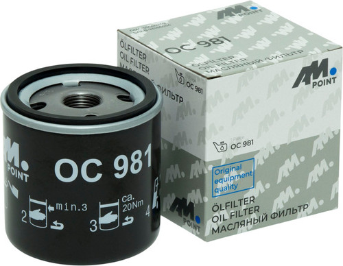 Изображение товара Масляный фильтр AM Point OC 981
