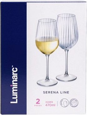 Изображение товара Набор бокалов Luminarc Serena Line X2269 (2шт)