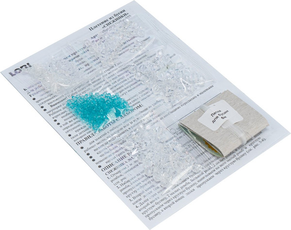 Изображение товара Набор для плетения Lori Новогодняя игрушка. Снежное кружево / Пз/Бус-030