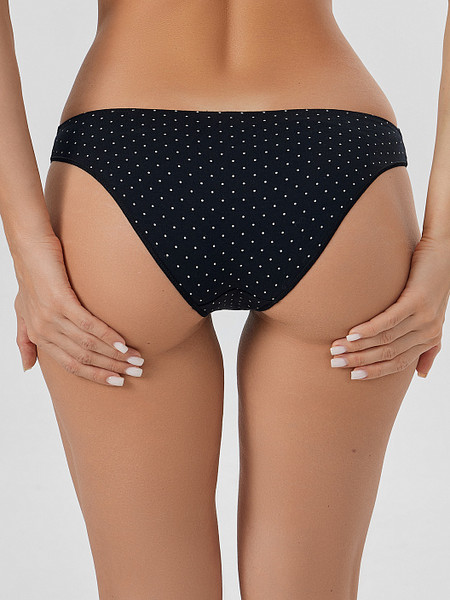 Изображение товара Трусы женские Mark Formelle 412344 (р.94, горошек на черном)