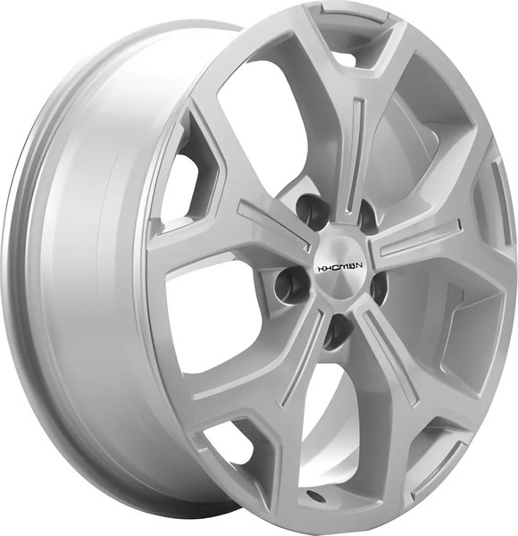 Изображение товара Литой диск Khomen KHW1710(2) VW Transporter 17x6.5" 5x120мм DIA 65.1мм ET 55мм (F-Silver)