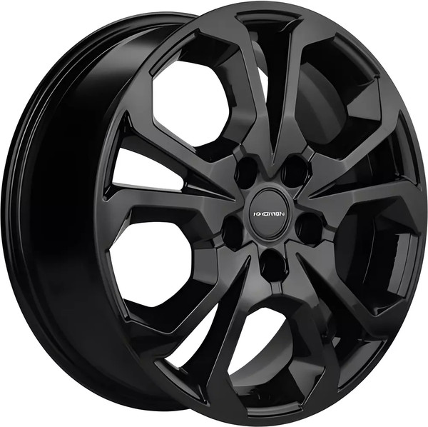 Изображение товара Литой диск Khomen KHW1711 DFM AX 7 17x6.5" 5x108мм DIA 65.1мм ET 43мм Black
