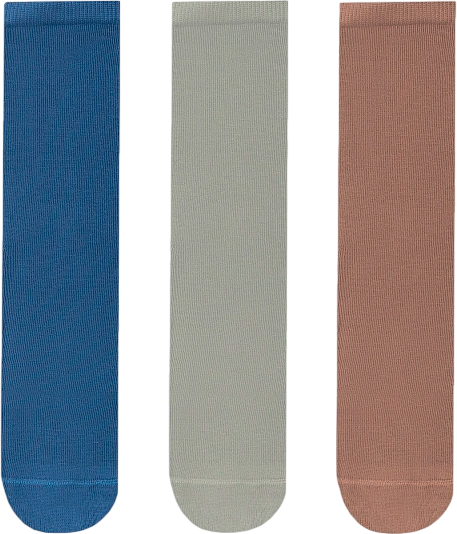 Изображение товара Носки детские Mark Formelle 430A-1407 (р.20, джинсовый/оливка/карамель)