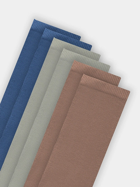 Изображение товара Носки детские Mark Formelle 430A-1407 (р.20, джинсовый/оливка/карамель)