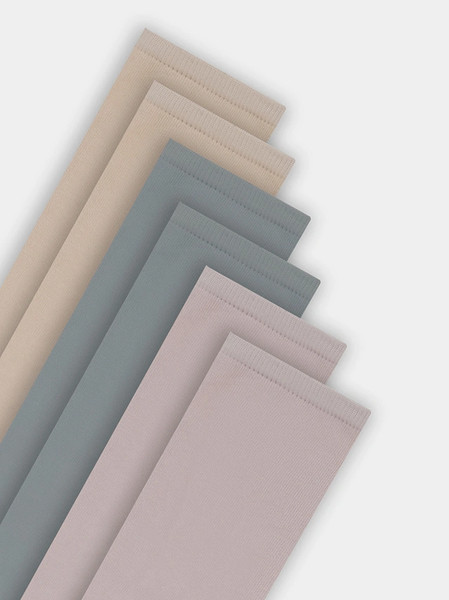 Изображение товара Носки детские Mark Formelle 430A-1407 (р.20, нюдовый/светлая оливка/зефирный)