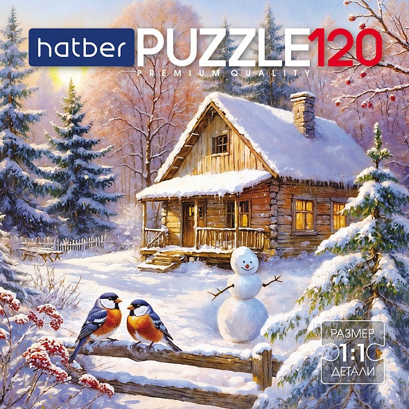 Изображение товара Пазл Hatber Premium. Зимняя сказка / 120ПЗ5_35205 (120эл)