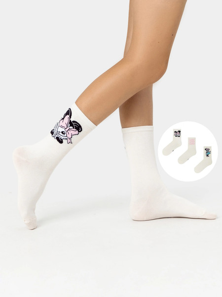 Изображение товара Носки детские Mark Formelle 430A-3171 (р.16, молочный-3)