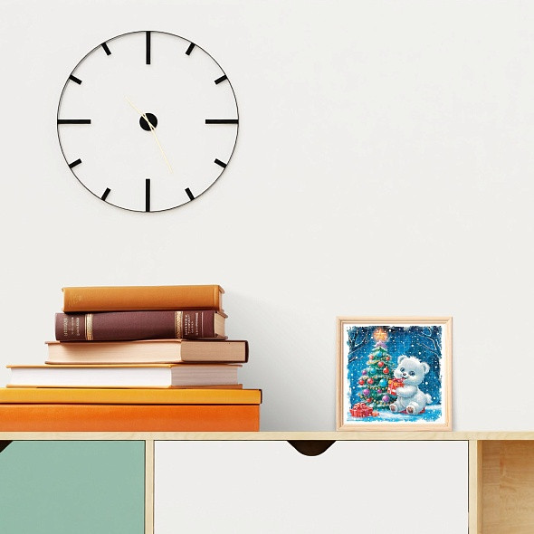 Изображение товара Пазл Hatber Premium. Мишка с подарками / 120ПЗ5_32930 (120эл)