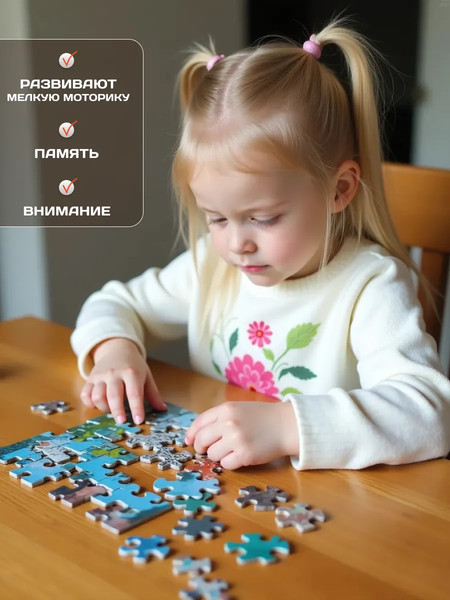 Изображение товара Пазл Hatber Eco. Волшебный грузовик / 160ПЗ4_35208 (160эл)