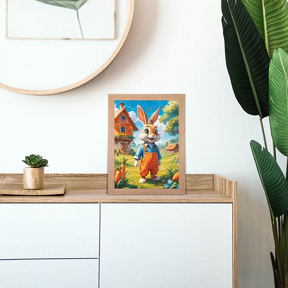 Изображение товара Пазл Hatber Братец кролик / 108ПЗ4_32822 (108эл)