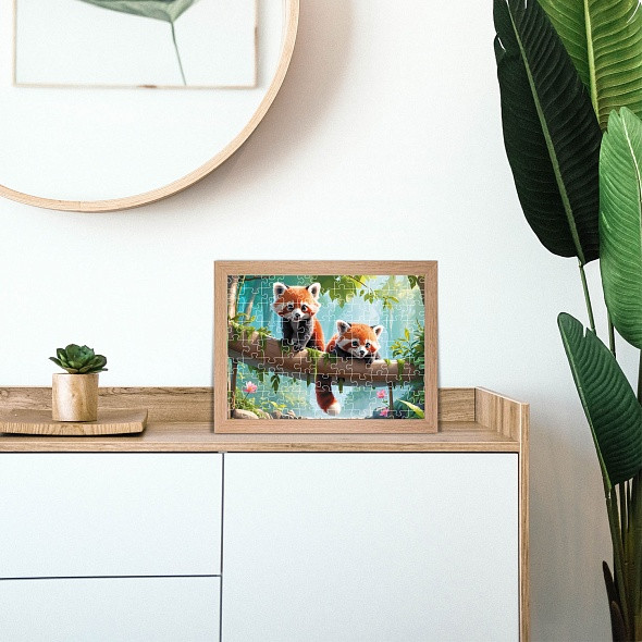 Изображение товара Пазл Hatber Красные панды / 108ПЗ4_32823 (108эл)