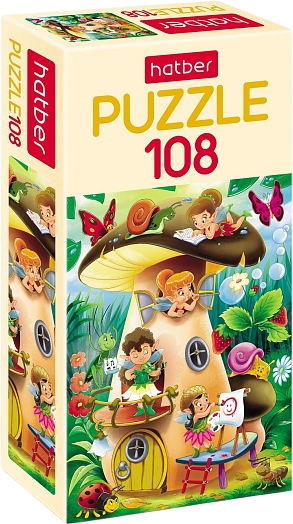 Изображение товара Пазл Hatber Маленькие феи / 108ПЗ4_19483 (108эл)
