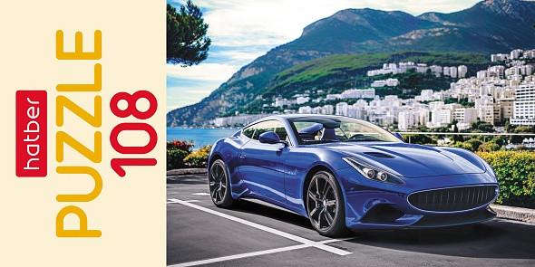 Изображение товара Пазл Hatber Роскошное авто / 108ПЗ4_32824 (108эл)