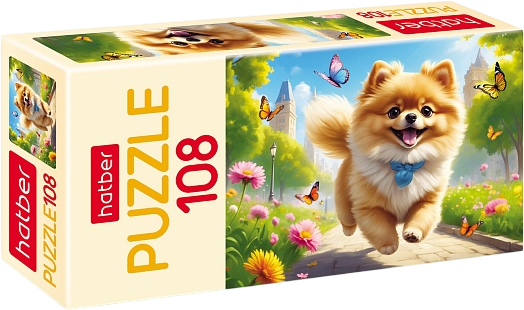 Изображение товара Пазл Hatber Рыжий песик / 108ПЗ4_32542 (108эл)