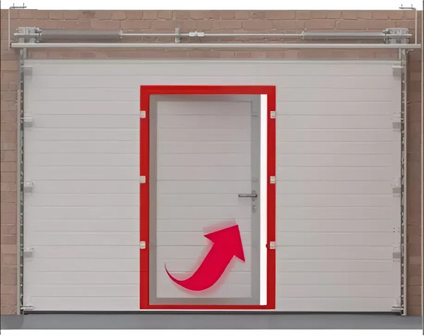 Изображение товара Замок врезной DoorHan Для левой калитки секционых ворот