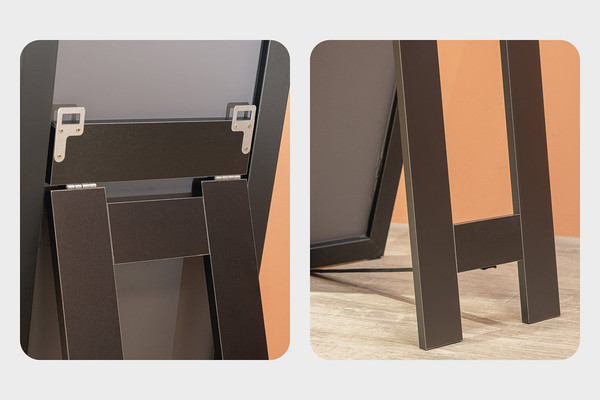 Изображение товара Зеркало Silver Mirrors Опера Блэк 40x160 / ФР-00002514