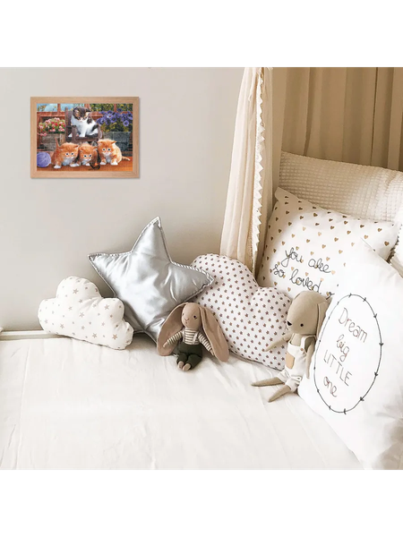 Изображение товара Пазл Hatber Eco. Котята с бабочкой / 160ПЗ4_16936 (160эл)