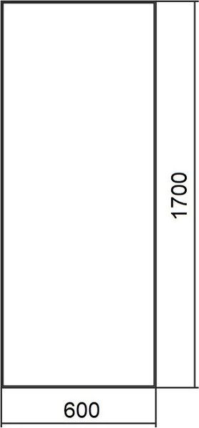 Изображение товара Зеркало Silver Mirrors Монреаль 60x170 / ФР-00002516 (венге)