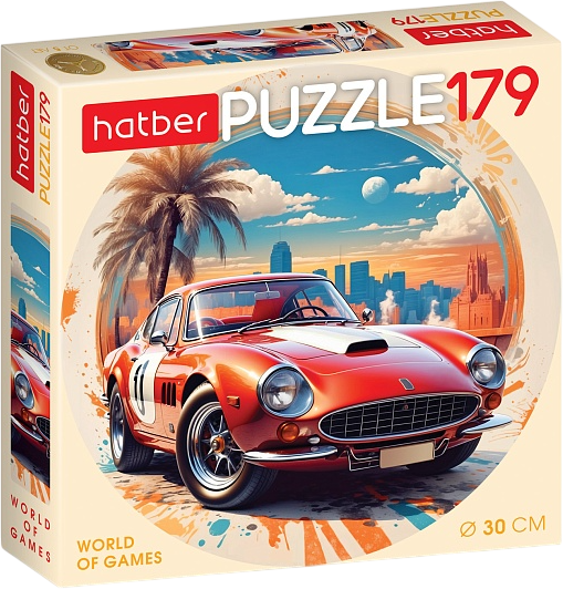 Изображение товара Пазл Hatber АвтоРивьера / 179ПЗк4_34581 (179эл)