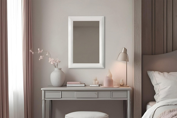 Изображение товара Зеркало Silver Mirrors Глянец белый 41x61 / ФР-00001092