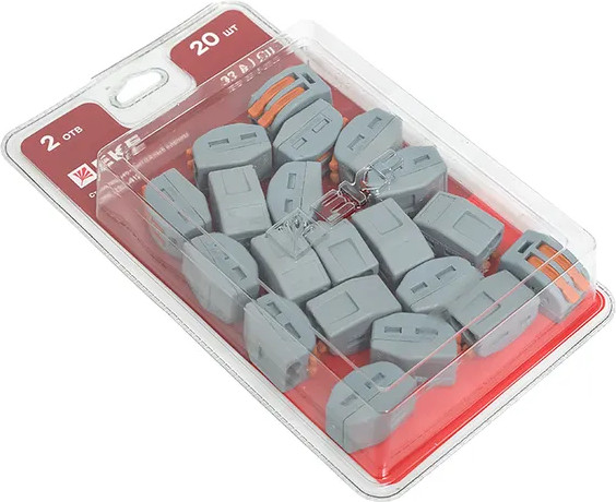 Изображение товара Набор клемм EKF СМК 222-412 / plc-smk-412b-20 (20шт)