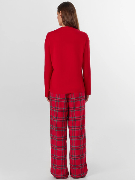 Изображение товара Пижама Mark Formelle 592625 (р.170-92-98, красный/клетка на красном)