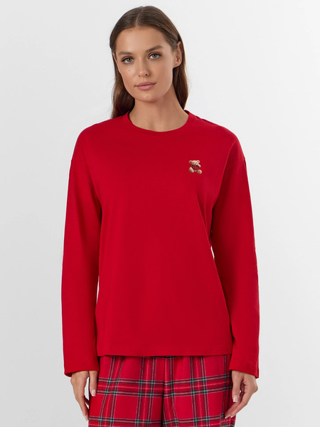 Изображение товара Пижама Mark Formelle 592625 (р.170-92-98, красный/клетка на красном)