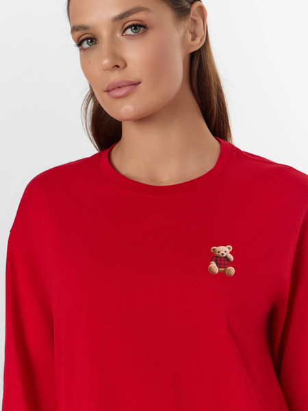 Изображение товара Пижама Mark Formelle 592625 (р.170-92-98, красный/клетка на красном)