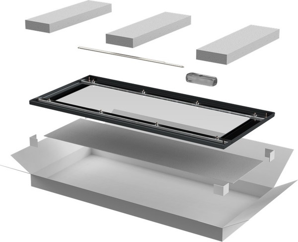 Изображение товара Дверь для щита ITK Linea E / LE05-42U6X-DR (черный)