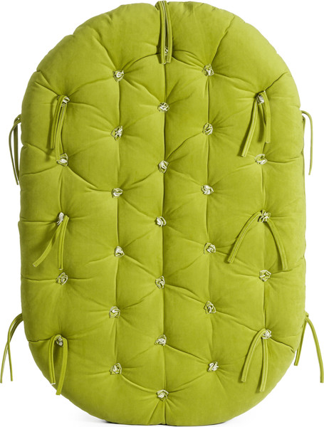 Изображение товара Диван садовый Tetchair Mamasan 23/02 W с подушкой (античный черно-коричневый/олива)