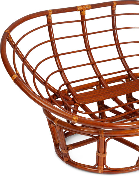 Изображение товара Диван садовый Tetchair Mamasan 23/02 W с подушкой (коньяк/коричневый)