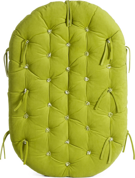 Изображение товара Диван садовый Tetchair Mamasan 23/02 W с подушкой (коньяк/олива)