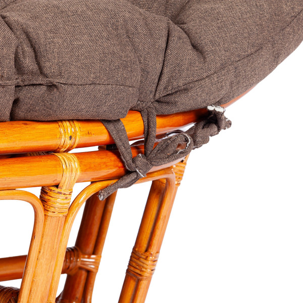 Изображение товара Диван садовый Tetchair Mamasan 23/02 W с подушкой (мед/коричневый)