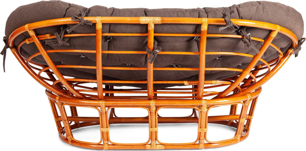 Изображение товара Диван садовый Tetchair Mamasan 23/02 W с подушкой (мед/коричневый)