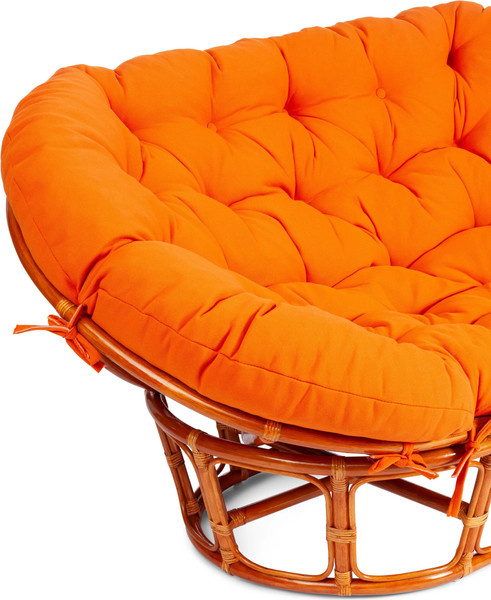 Изображение товара Диван садовый Tetchair Mamasan 23/02 W с подушкой (мед/оранжевый)