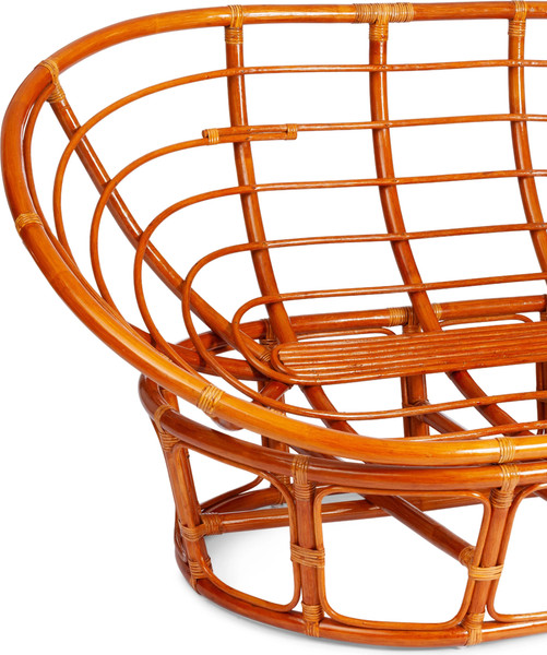 Изображение товара Диван садовый Tetchair Mamasan 23/02 W с подушкой (мед/оранжевый)