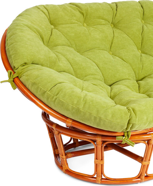 Изображение товара Диван садовый Tetchair Mamasan 23/02 W с подушкой (мед/олива)