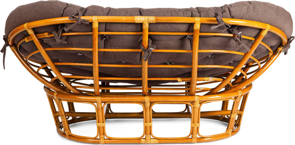 Изображение товара Диван садовый Tetchair Mamasan 23/02 W с подушкой (орех/коричневый)