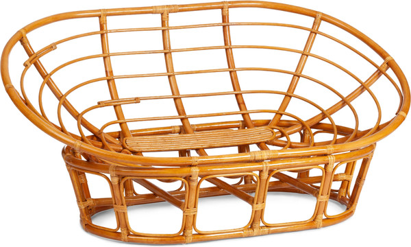 Изображение товара Диван садовый Tetchair Mamasan 23/02 W с подушкой (орех/коричневый)